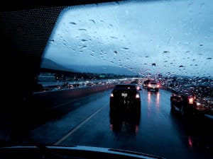 traffic in the rain - San Bernadino - CA - 2016-01-06 - Greg Miller - Nikon Coolpix AW120